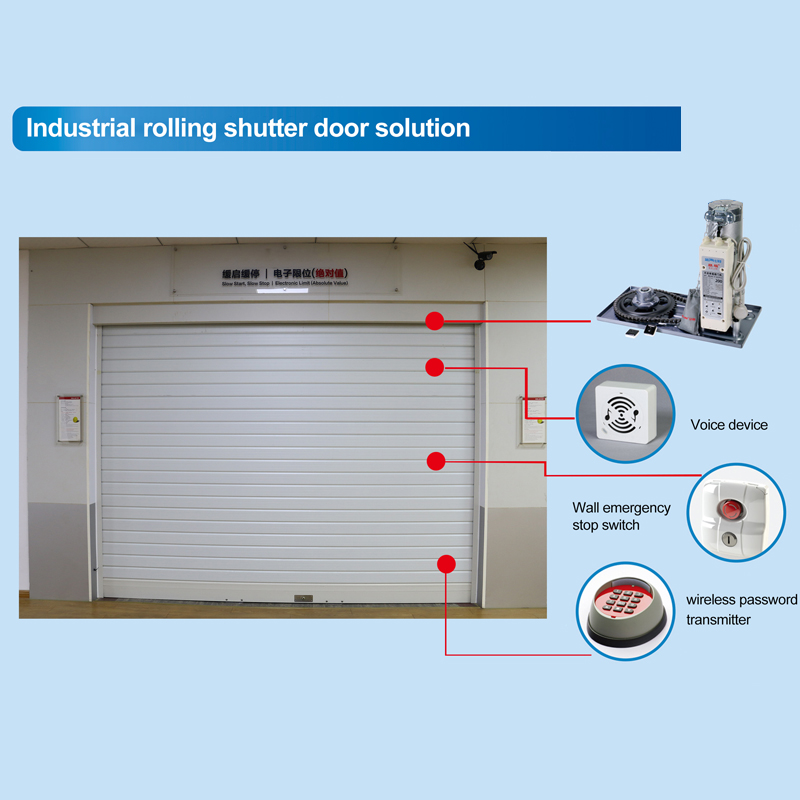 All Aluminum Rolling Door Motor Operators Up Shutter Resistance Rebound Door Control Motor Rolling Shutters Openers Motor