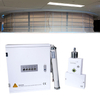 Horizontal Atrium Fiberglass fire and smoke rated curtains 