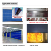 Fire Proof Door Motor Roller Shutter Operator 